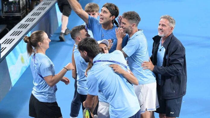 argentina-united-cup-2024-saturday-celebration
