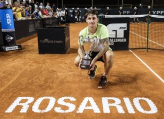 CAMILO UGO CARABELLI ES EL CAMPEÓN DEL YPF ROSARIO CHALLENGER