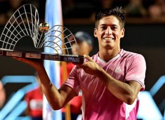 BÁEZ REVALIDA EL TÍTULO Y ES BICAMPEÓN EN RIO