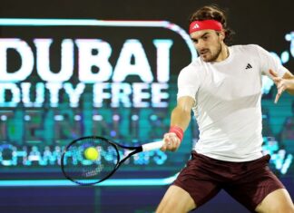 TSITSIPAS Y AUGER ALIASSIME DEFINEN EN DUBAI