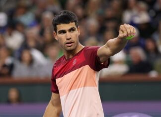 ALCARAZ-DRAPER Y MEDVEDEV-RUNO LOS CRUCES DE SEMIS EN INDIAN WELLS