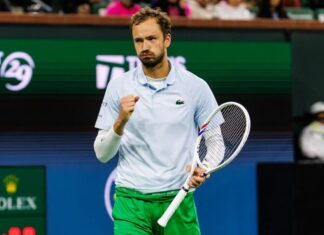 MEDVEDEV, RUNE, GRIESKPOOR Y FILS SE ANOTAN EN CUARTOS EN INDIAN WELLS
