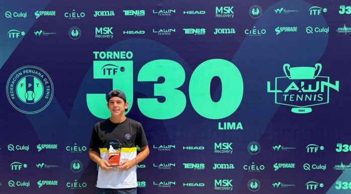 RUBINI Y POMA SE CONSAGRAN CAMPEONES EN EL ITF J30 LIMA