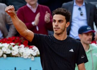 CERÚNDOLO VUELVE A ELIMINAR A ZVEREV Y SE INSTALA EN CUARTOS DEL MADRID