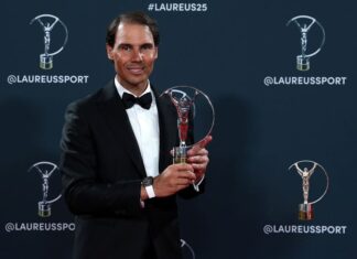 RAFAEL NADAL GALARDONADO COMO ÍCONO DEPORTIVO EN LOS PREMIOS LAUREUS