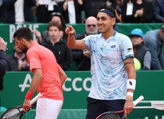 TABILO VUELVE A VENCER A DJOKOVIC Y LO DEJA FUERA DE MONTE-CARLO