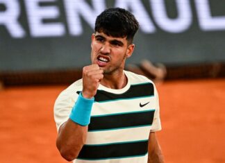 CARLOS ALCARAZ SUPERA A DZUMHUR Y AVANZA EN ROLAND GARROS