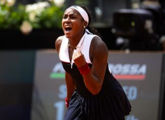 GAUFF Y PAOLINI LA FINAL DE ROMA