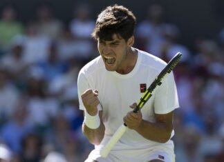 ALCARAZ EMPIEZA CON ÉXITO LA DEFENSA EN WIMBLEDON
