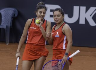 PÉREZ AVANZA EN SINGLES Y GUZMÁN SE METE EN SEMIFINALES DE DOBLES EN RIO CLARO