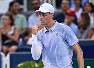 SINNER AVANZA CON FIRMEZA, TSITSIPAS Y FONSECA SE DESPIDEN DE CINCINNATI