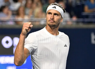 ZVEREV ELIMINA AL CAMPEÓN DEFENSOR Y SE INSTALA EN SEMIFINALES DEL MASTERS 1000 DE TORONTO