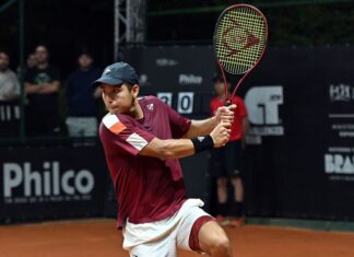 BUENO AVANZA A CUARTOS DE FINAL EN CURITIBA TRAS GRAN VICTORIA ANTE MONTEIRO