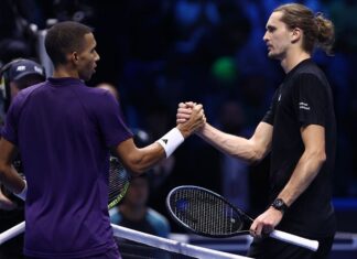 AUGER-ALIASSIME DERROTA A ZVEREV Y SE METE A SEMIFINALES EN TURÍN