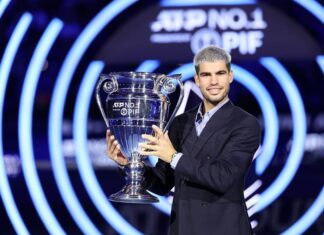 ALCARAZ RECONOCIDO CON EL NÚMERO 1 DEL 2025