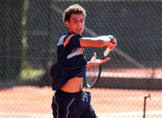 BAENA CAMPEÓN EN SINGLES Y DOBLES EN EL J300 DE SANTA CRUZ