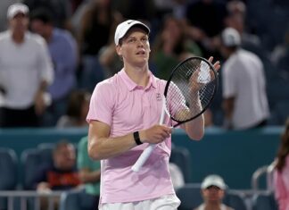 SINNER LIDERA LA JORNADA EN MIAMI; CERÚNDOLO SORPRENDE A MEDVEDEV