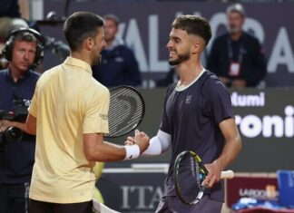 DJOKOVIC SE DESPIDE DE ROMA TRAS SORPRESIVA CAÍDA ANTE PRIZMIC