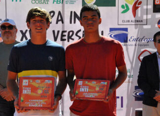 RUBINI CONQUISTA LA PAZ Y LOGRA EL DOBLETE