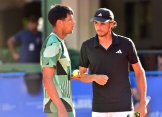 MERINO Y ZEBALLOS AVANZAN A SEMIFINALES EN SANTOS