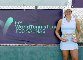 SILVANA FAJARDO CONQUISTA LOS TÍTULOS DEL ITF J100 SALINAS