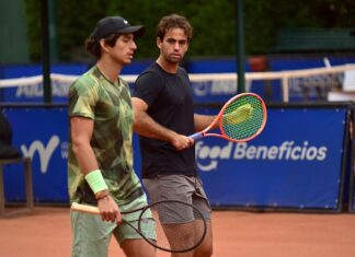 HUERTAS DEL PINO DISPUTARÁ LA FINAL DE DOBLES EN SÃO PAULO