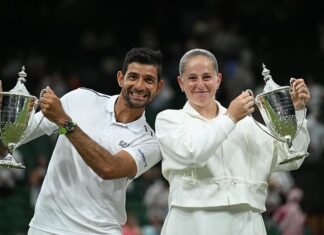 ARÉVALO Y OSTAPENKO CONQUISTAN EL TÍTULO DE DOBLES MIXTOS