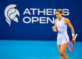 ZHENG Y SAKKARI CUMPLEN CON LOS PRONÓSTICOS Y AVANZAN A CUARTOS DE FINAL