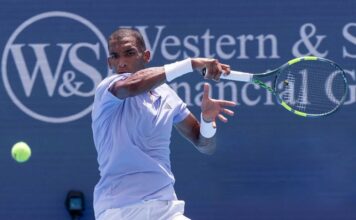 CINCINNATI: AUGER-ALIASSIME, MEDVEDEV Y FRITZ AVANZAN; SHELTON Y RUUD ELIMINADOS