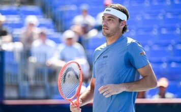 CINCINNATI: FRITZ Y AUGER-ALIASSIME AVANZAN; MEDVEDEV Y RUBLEV, ELIMINADOS