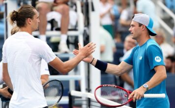 CINCINNATI: CAEN ZVEREV, AUGER-ALIASSIME Y DE MIÑAUR