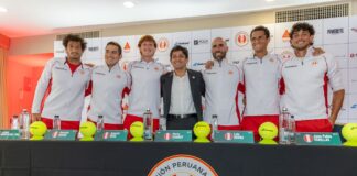 MAQUINARIAS LE DIO LA BIENVENIDA AL TEAM PERÚ DE COPA DAVIS