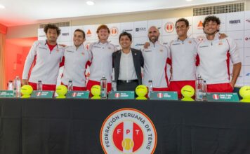 MAQUINARIAS LE DIO LA BIENVENIDA AL TEAM PERÚ DE COPA DAVIS