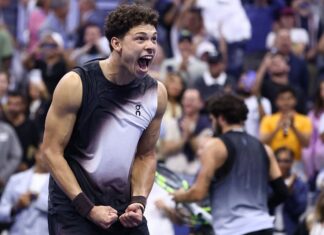 US OPEN: SHELTON ELIMINA A ALCARAZ EN UN DRAMÁTICO PARTIDAZO