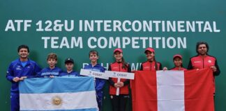 ARGENTINA Y PERÚ, PROTAGONISTAS DE COSAT EN EL ATF 12U INTERCONTINENTAL TEAM COMPETITION
