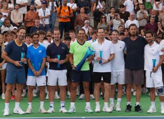NADAL Y SUS LEYENDAS CELEBRAN A LO GRANDE LOS 10 AÑOS DE SU ACADEMIA