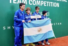LOS CHICOS DE COSAT CELEBRAN SU PRIMER TRIUNFO EN KAZAJISTÁN
