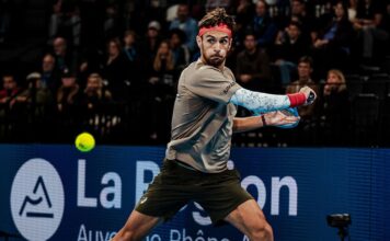 MUSETTI Y FRITZ VAN POR EL TORNEO EN LYON
